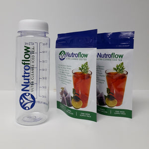 32 Serving Nutroflow Ultra Cleanse Iced Tea + 1 Free Nutro-Bottle