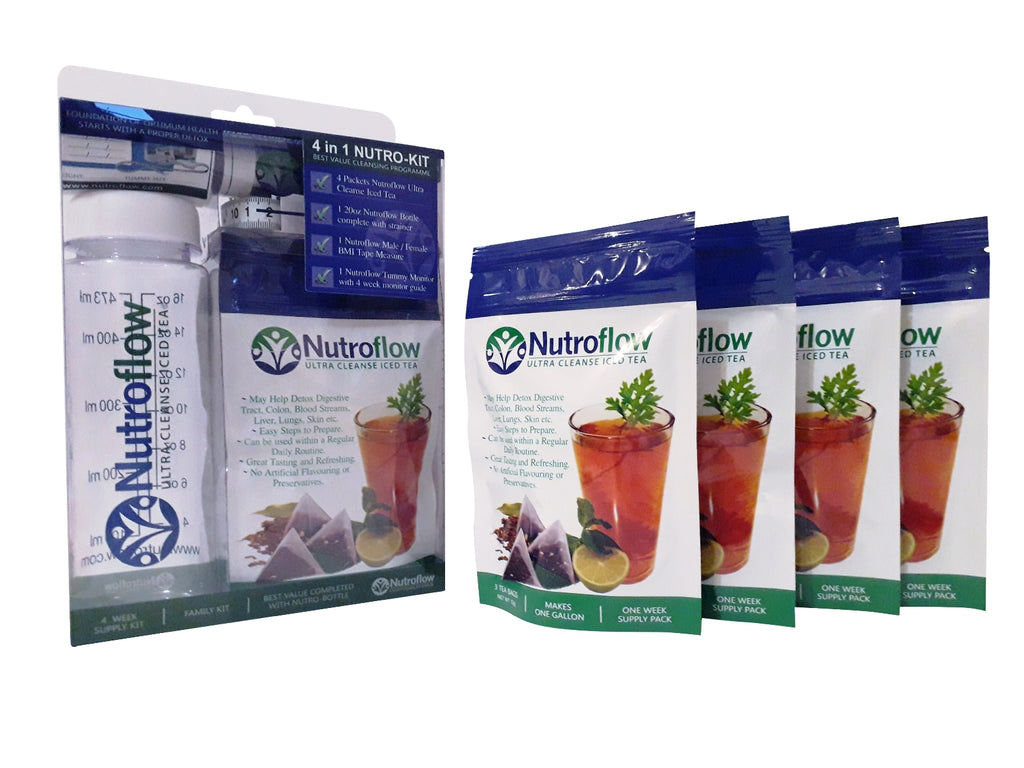 8 Week Nutroflow Cleanse Iced Tea (Couple Combo)